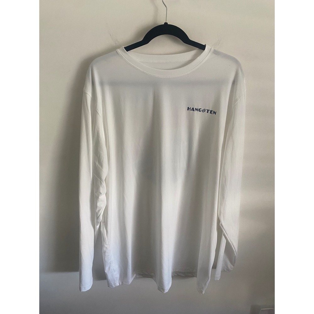 Hang Ten Long Sleeve UV Protection Shirt Surfing Travel Vacation